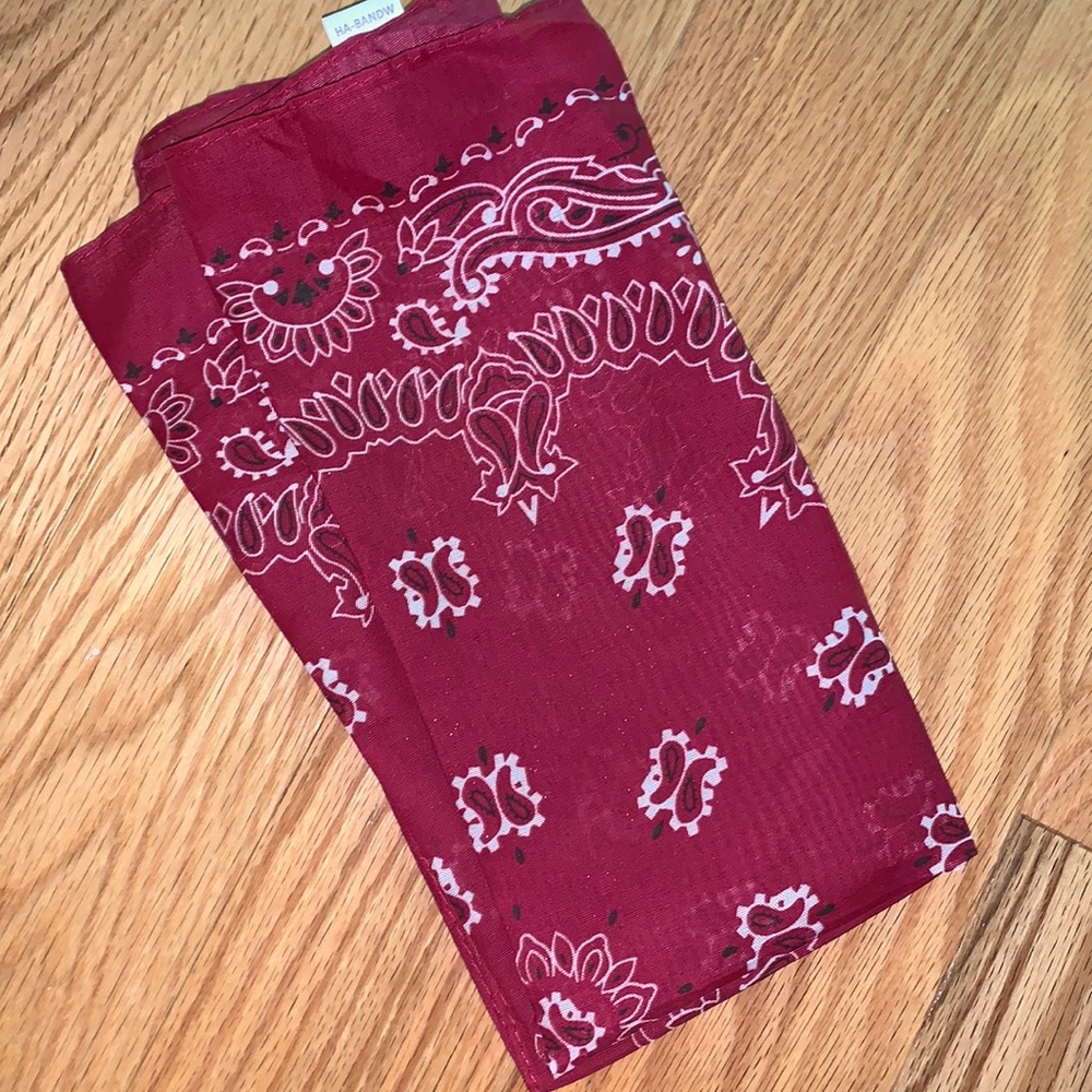 new mesh red bandana
